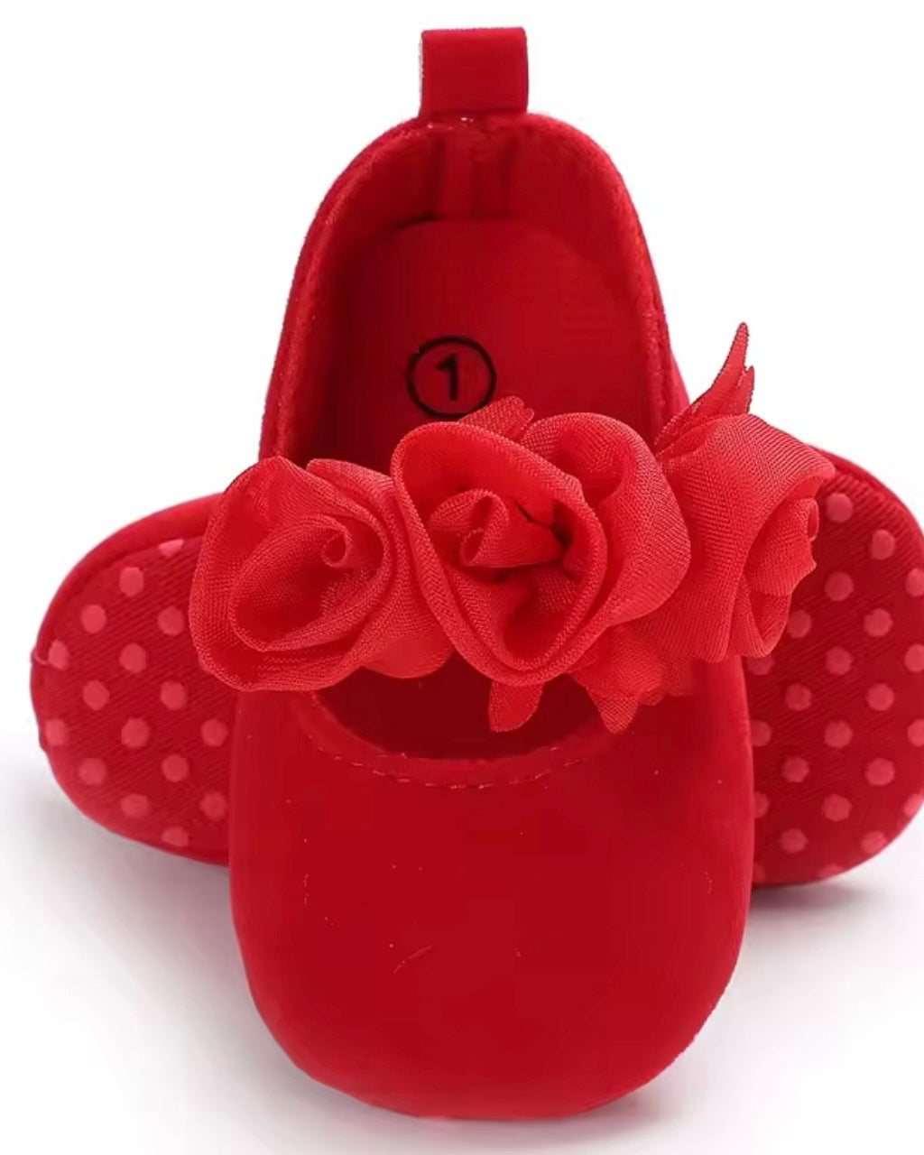 🌹 Chaussures Souples – Élégance & Confort ROUGE