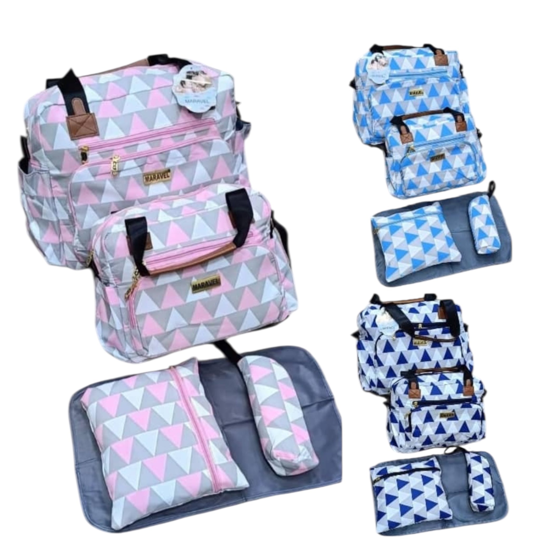 MARAVEL Ensemble Sacs à Langer 5 Pièces