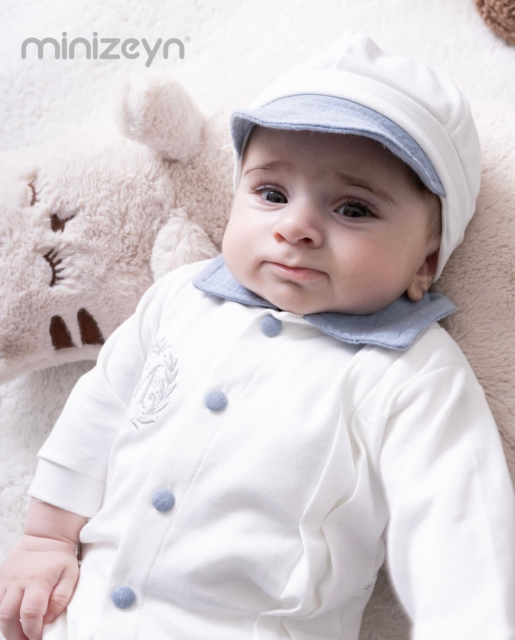 Adorable Ensemble 5 Pièces Bébé Garçon Style Gentleman 0-3 Mois