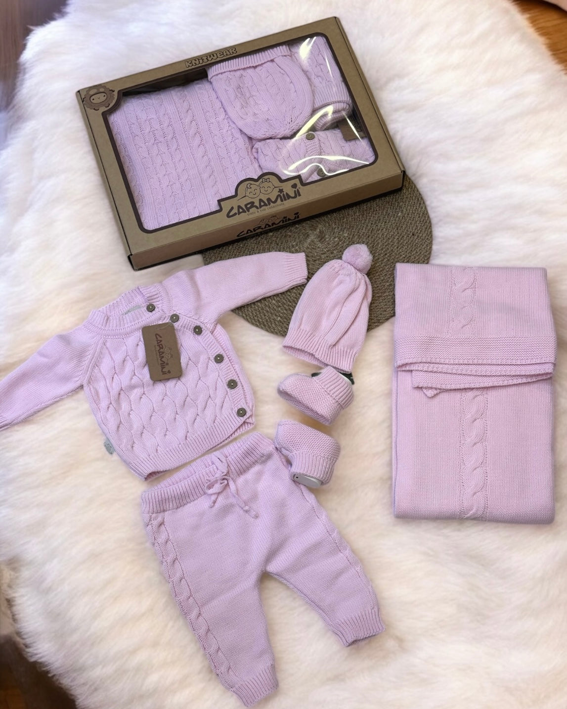 Ensemble Naissance Luxueux 0-3 Mois