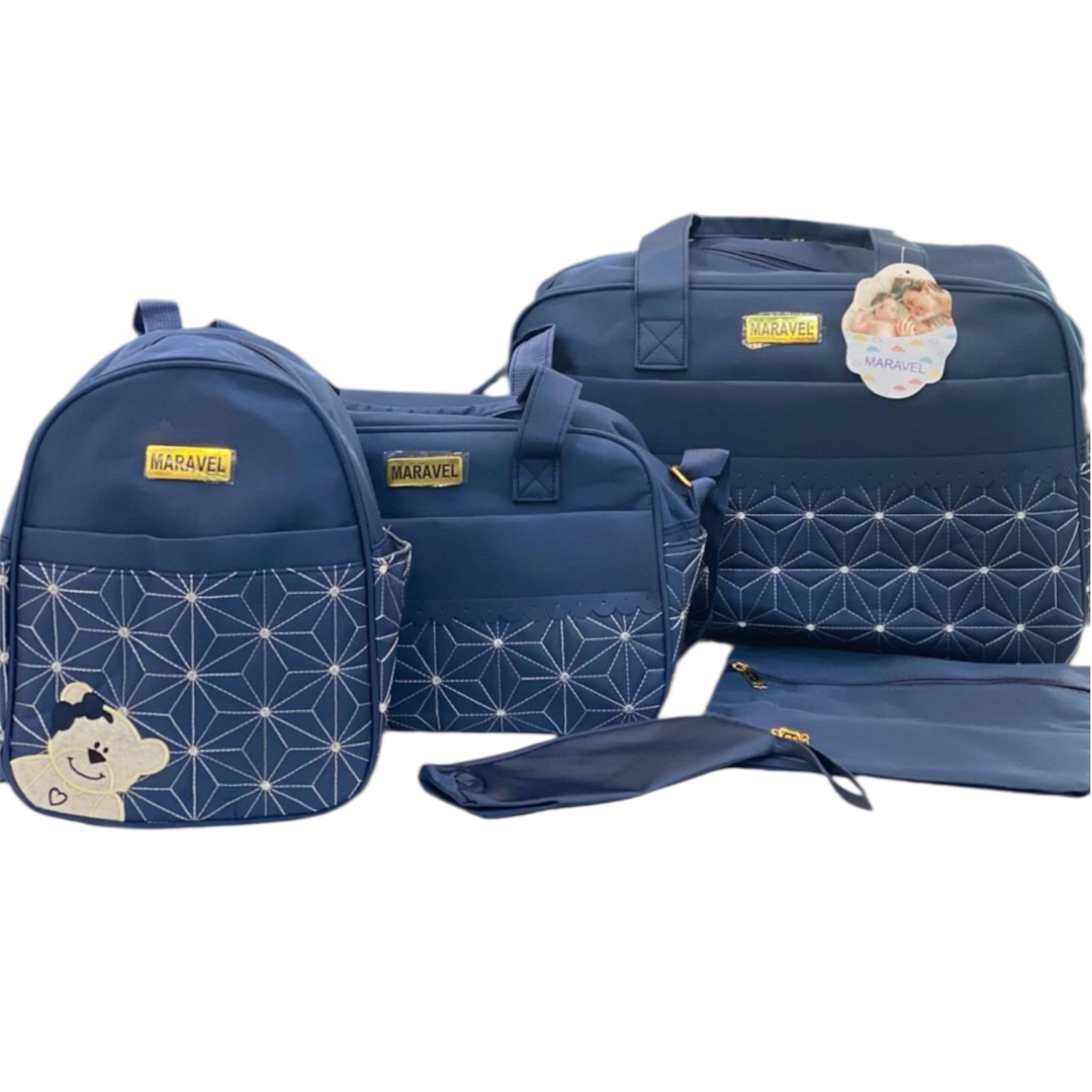 Maravel  Ensemble de Sacs à Langer 5 pièces