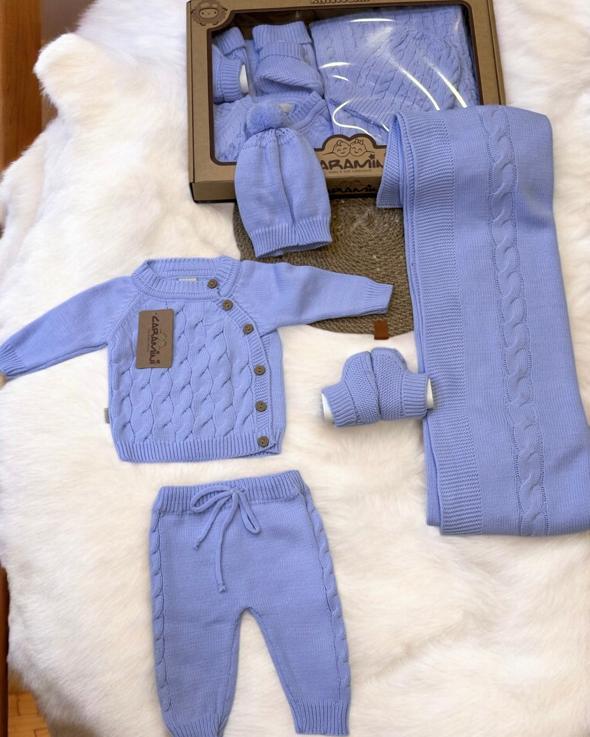 Ensemble Naissance Luxueux 0-3 Mois