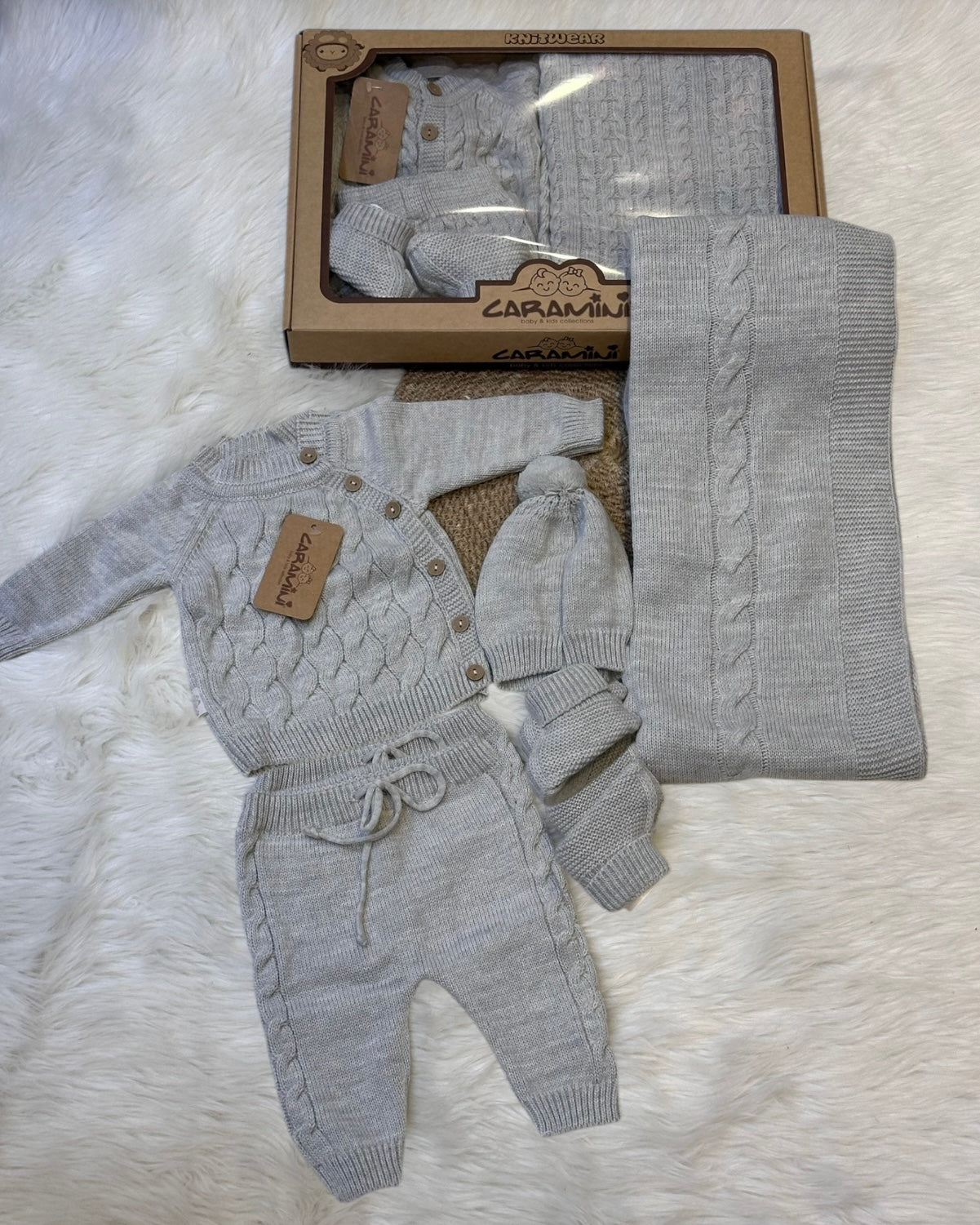 Ensemble Naissance Luxueux 0-3 Mois