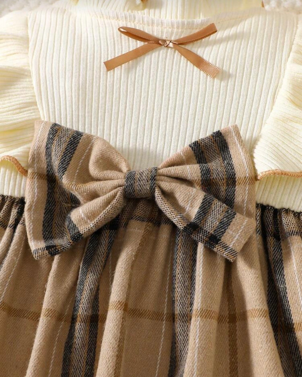 🍂 Ensemble Robe "Héritage Écossais" – Élégance & Tradition