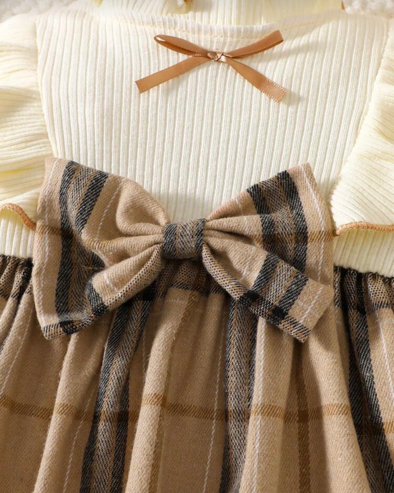 🍂 Ensemble Robe "Héritage Écossais" – Élégance & Tradition