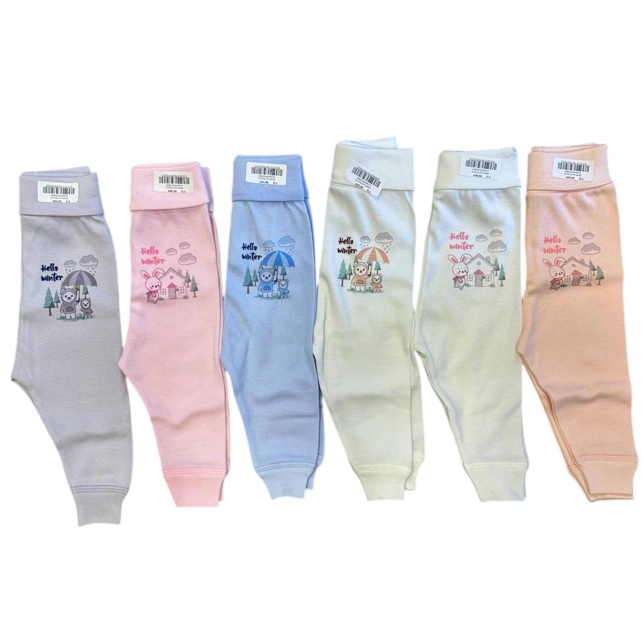 Pantalon Ouvert en Coton