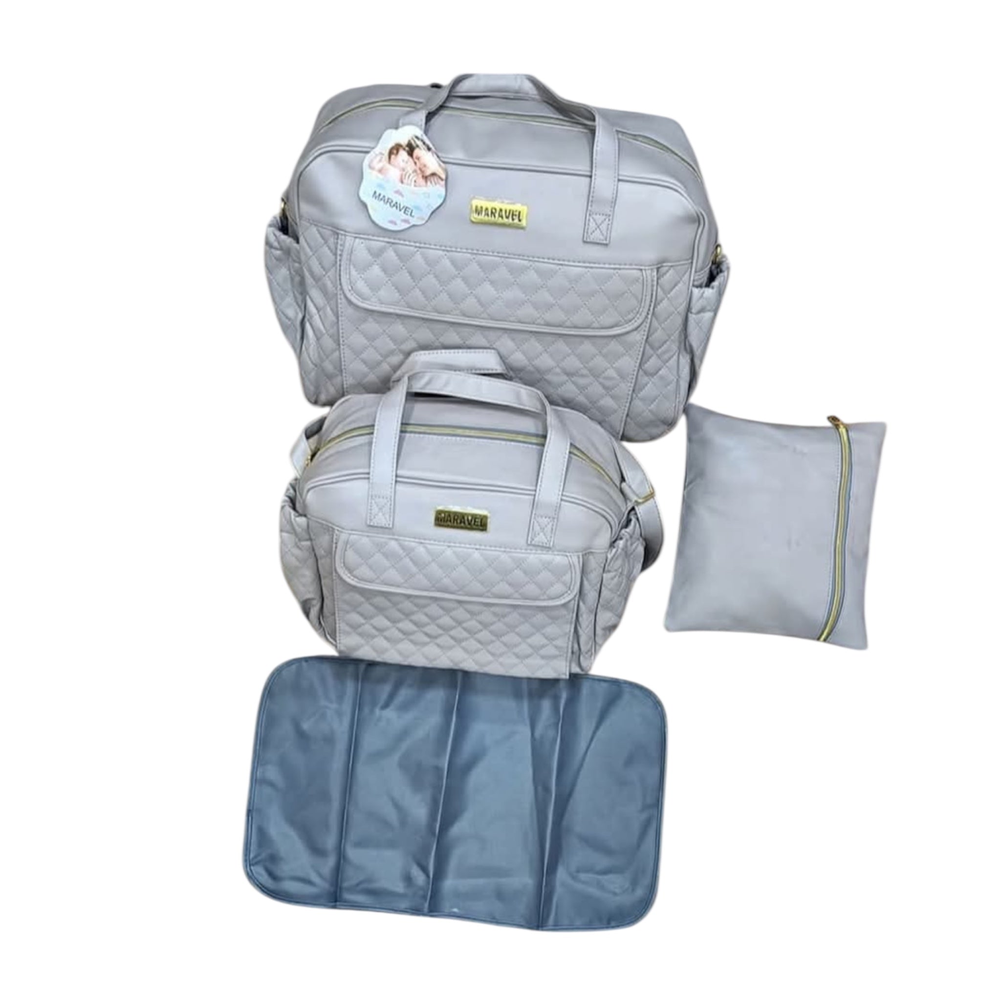 Ensemble de Sacs à Langer Deelitt Gris