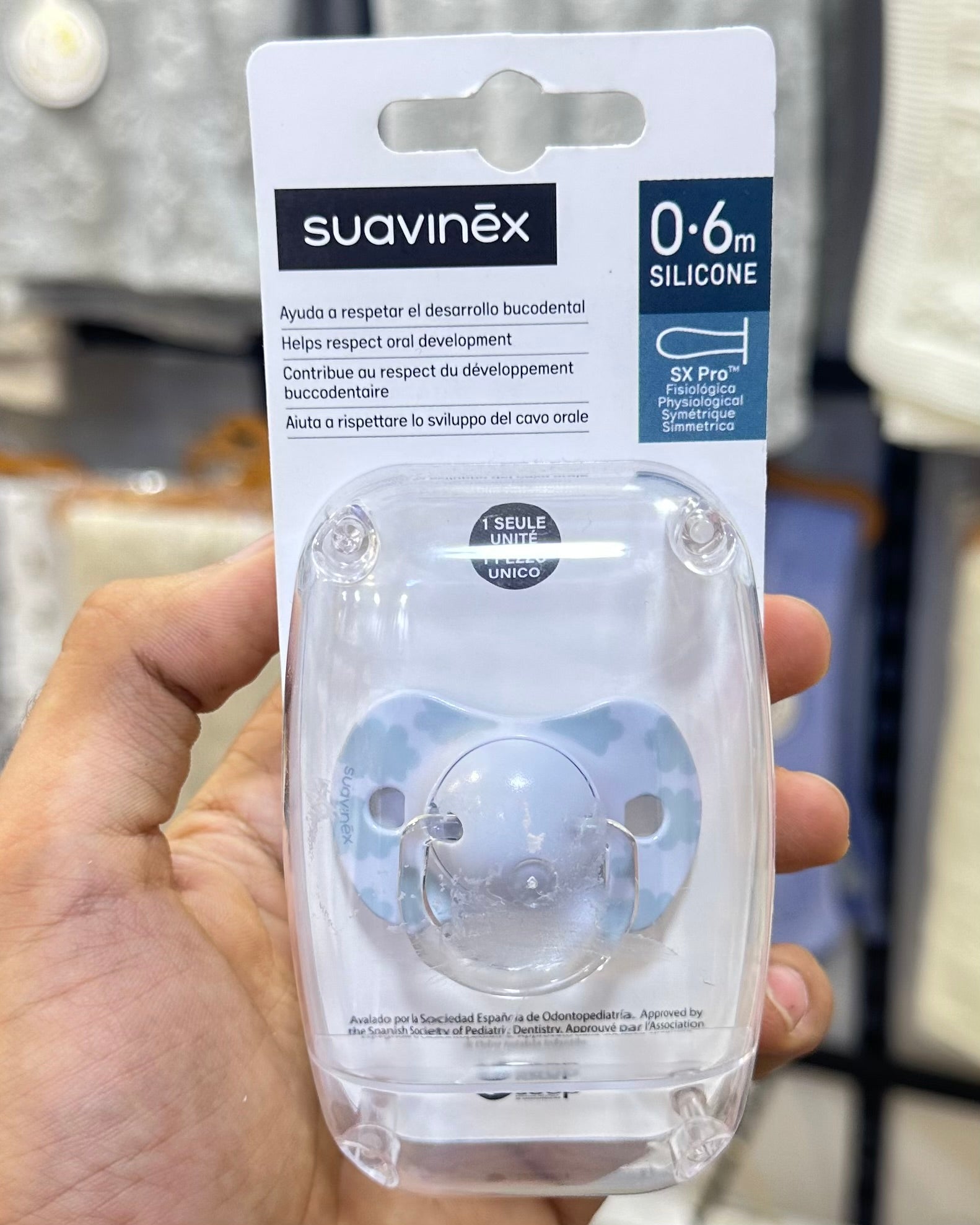 SUAVINEX Sucette SX Pro  0-6 Mois Pour Garcon