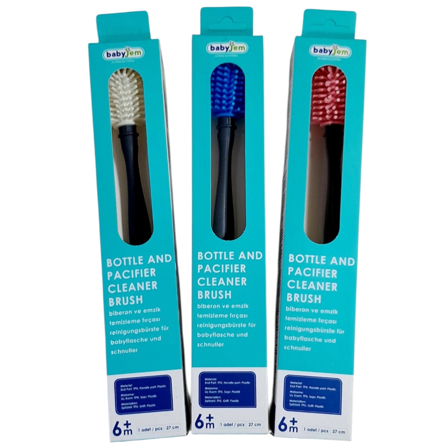 Brosse Nettoyante Biberon et Sucette Babyjem