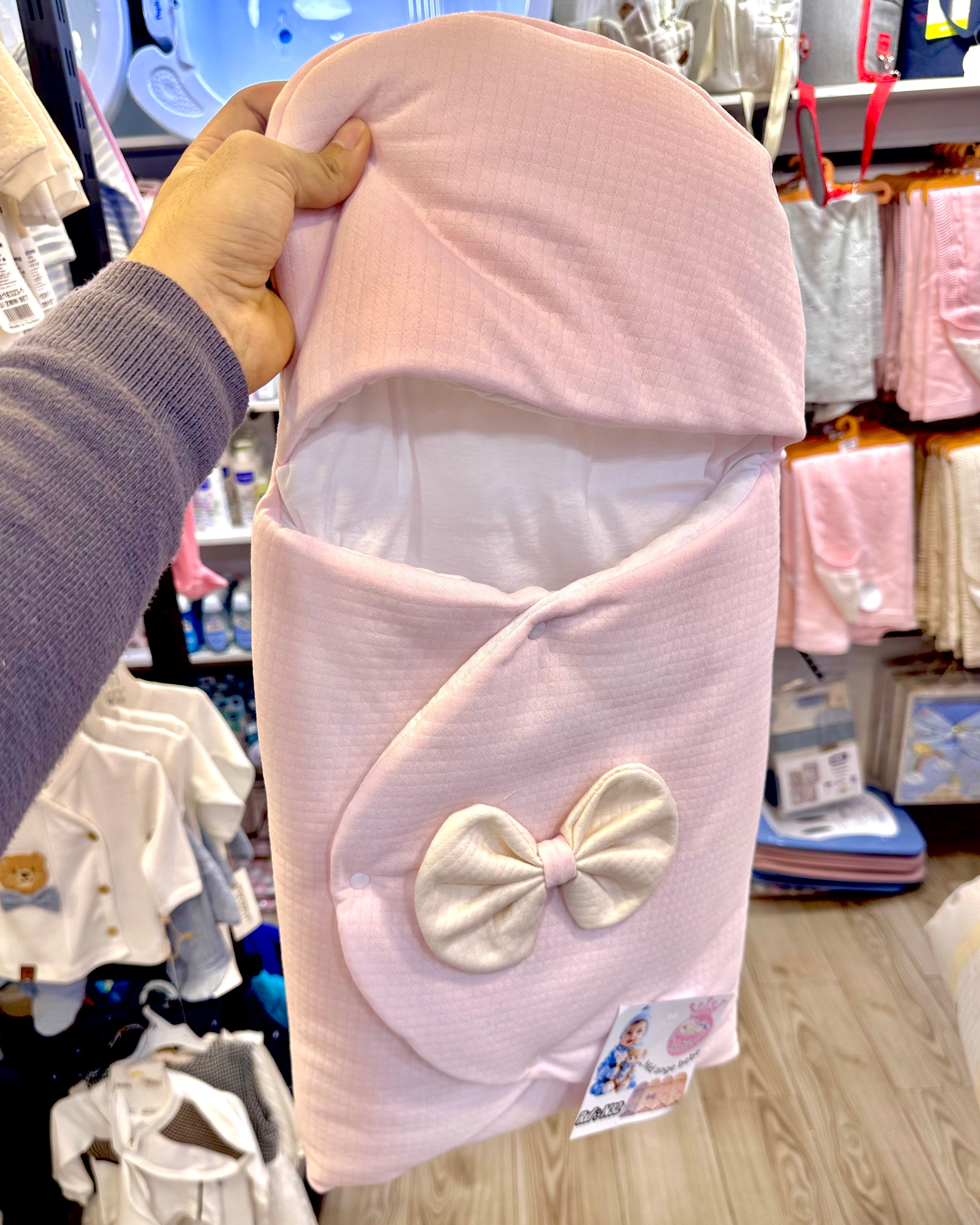 ☁️ Nid d'Ange Bébé Luxe  - Douceur Velours