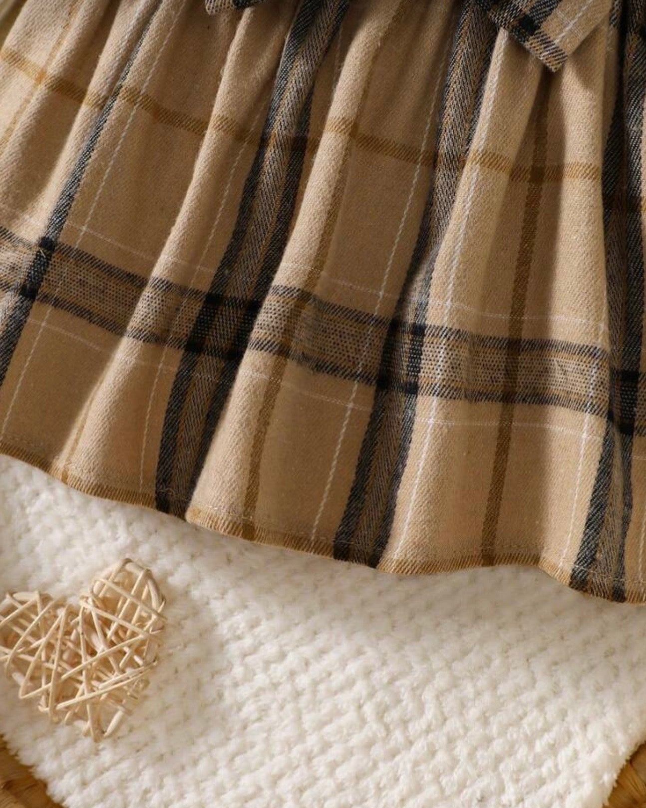 🍂 Ensemble Robe "Héritage Écossais" – Élégance & Tradition