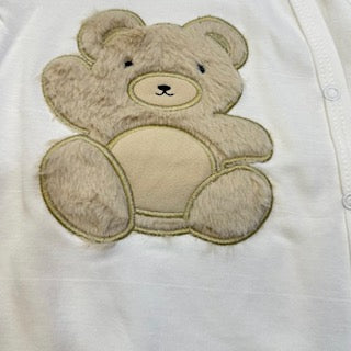 Grenouillère Ourson Douceur avec Détails en Peluche 🧸