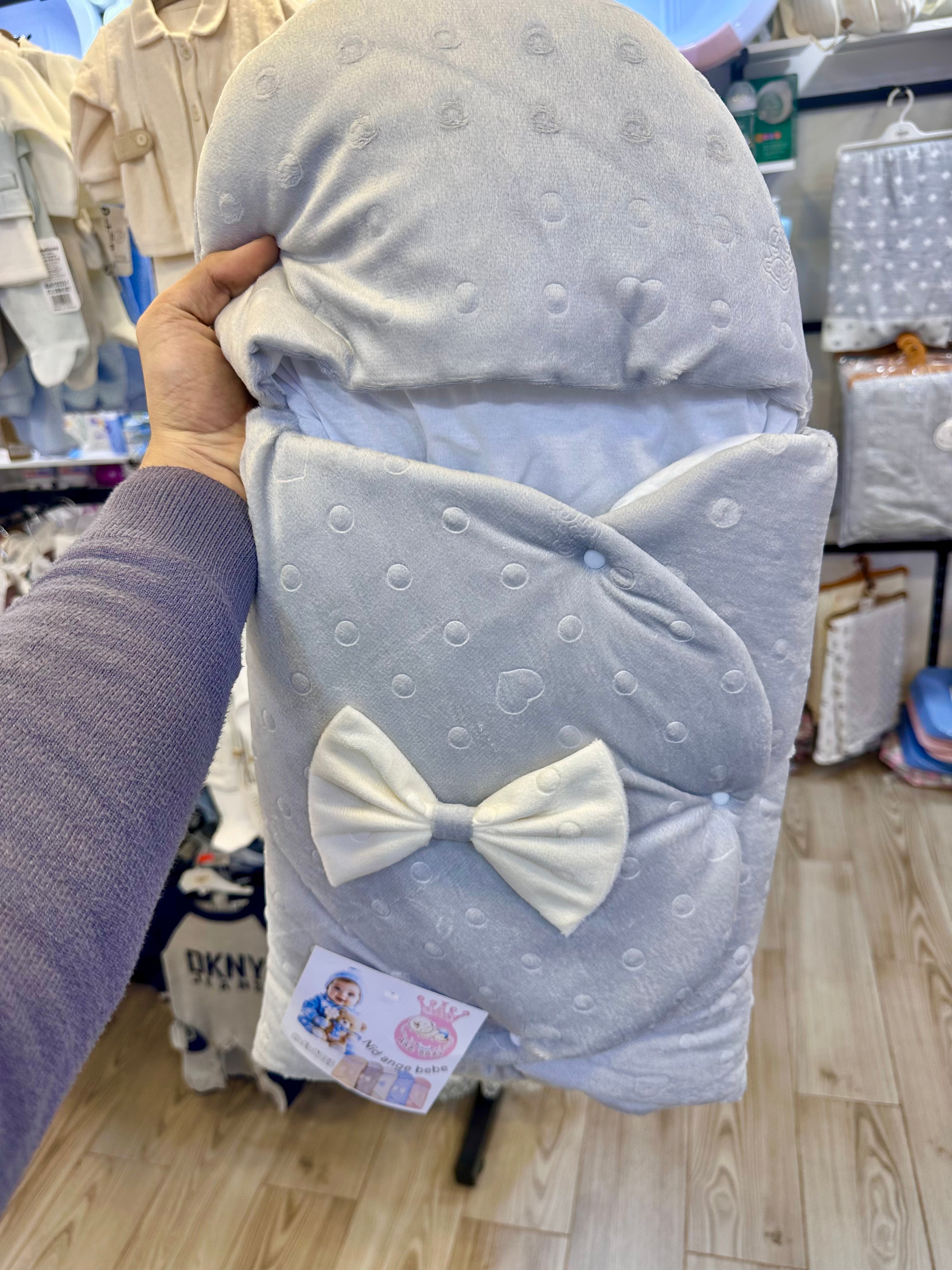 ☁️ Nid d'Ange Bébé Luxe  - Douceur Velours