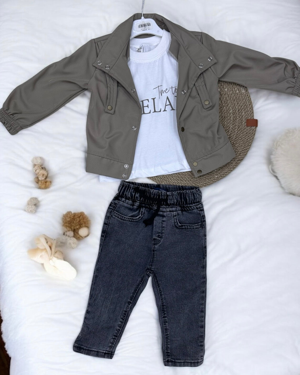 Ensemble 3 Pièces "Urban Relax" – Style Contemporain 12-18 mois