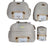 Ensemble de Sacs à Langer Maravel 