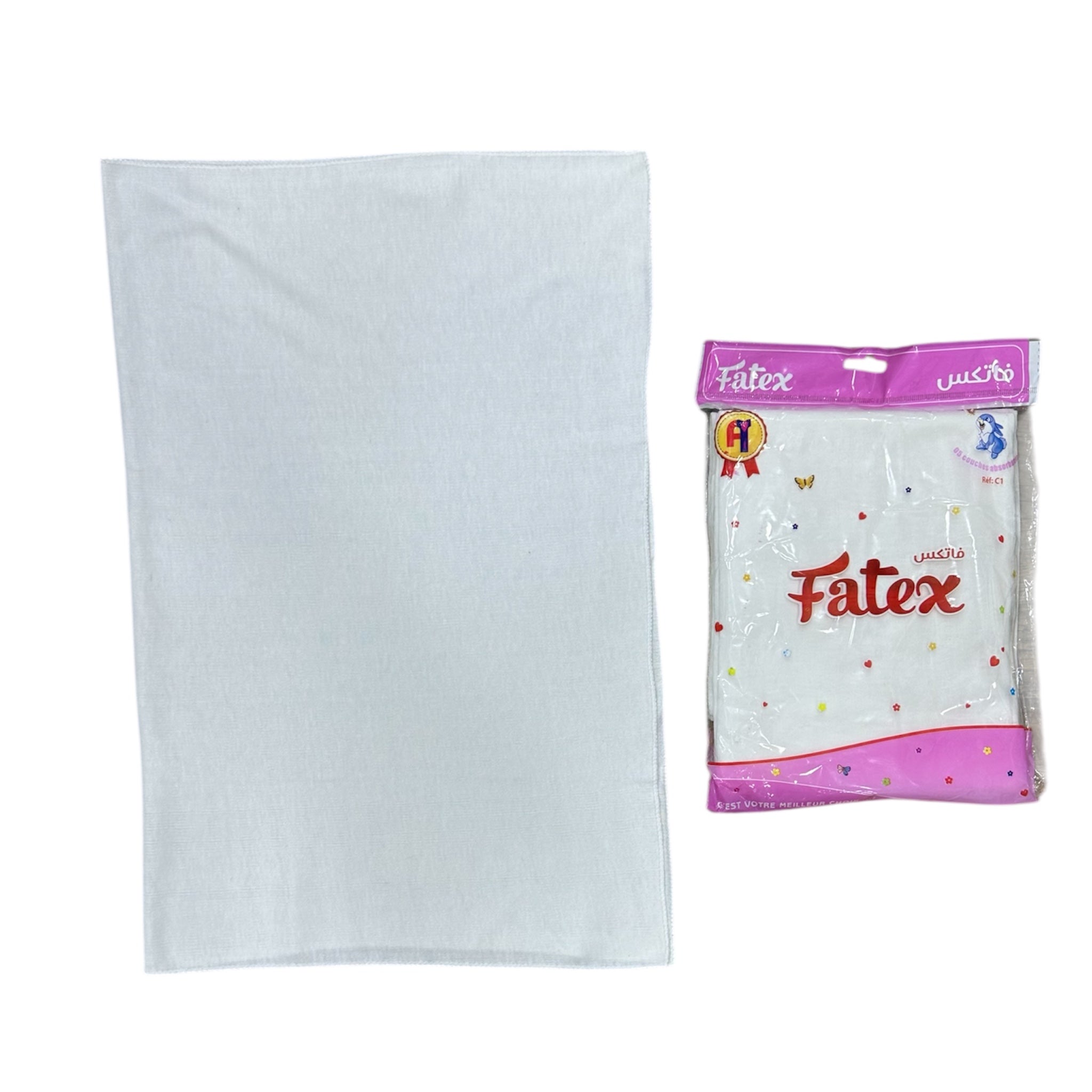 Lot de 5 Serviettes d'Emmaillotage Douces