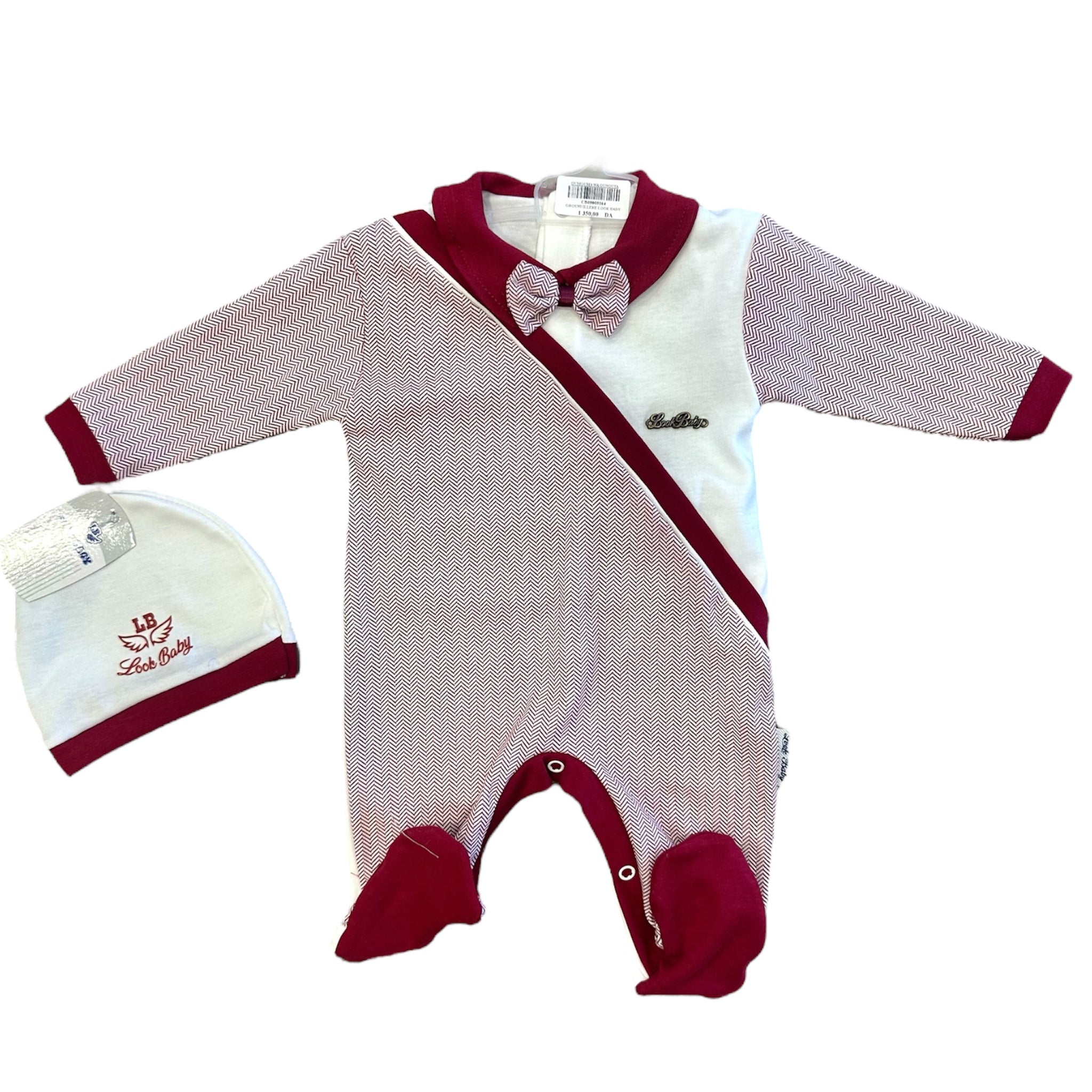 Grenouillère Bébé  – Grenat