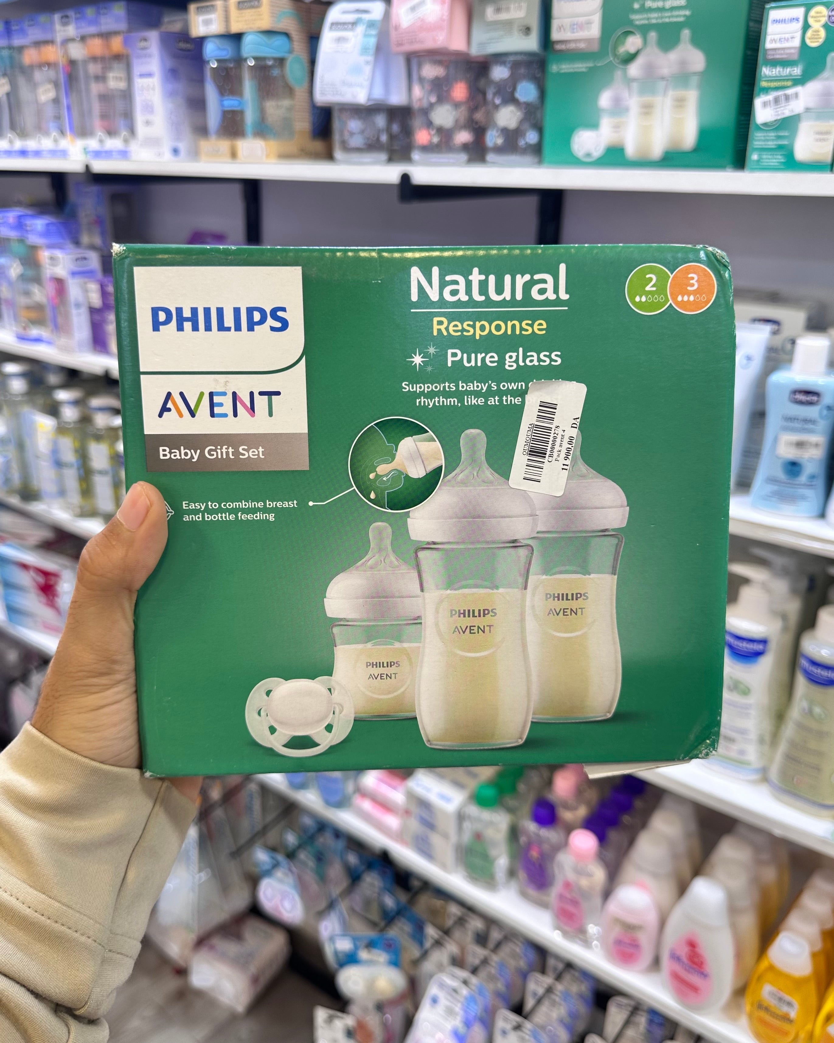 🍼✨ Philips Avent – Coffret Biberons Natural Response en Verre