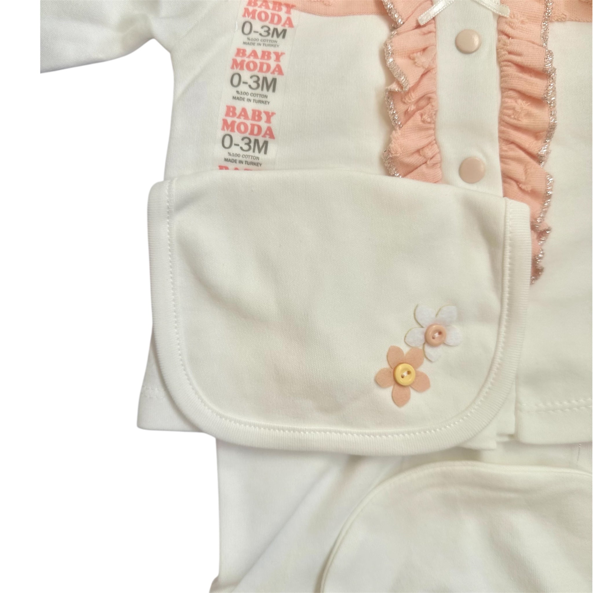 Ensemble Bébé 5 Pièces Pour Fille