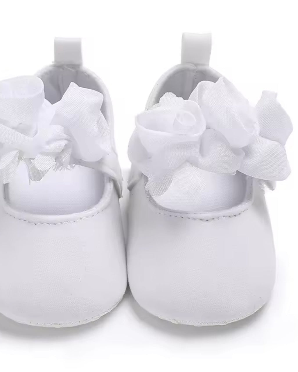 🌹 Chaussures Souples – Élégance & Confort BLANC