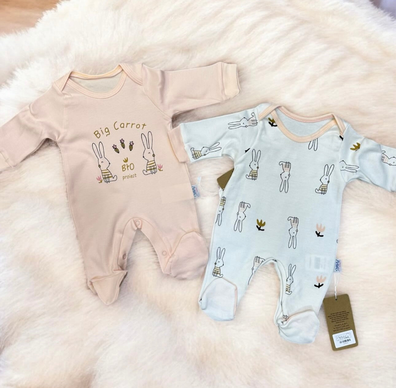 Grenouillères Bébé en Coton Ultra Doux 0-3 Mois