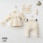 Adorable Ensemble Naissance 5 Pièces - Douceur, Dentelle et Raffinement 0-3 Mois