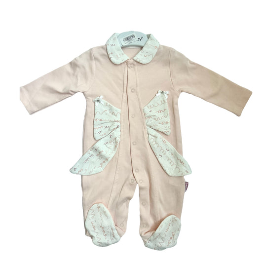 Grenouillère Pour Fille Motif Papillon Crevette