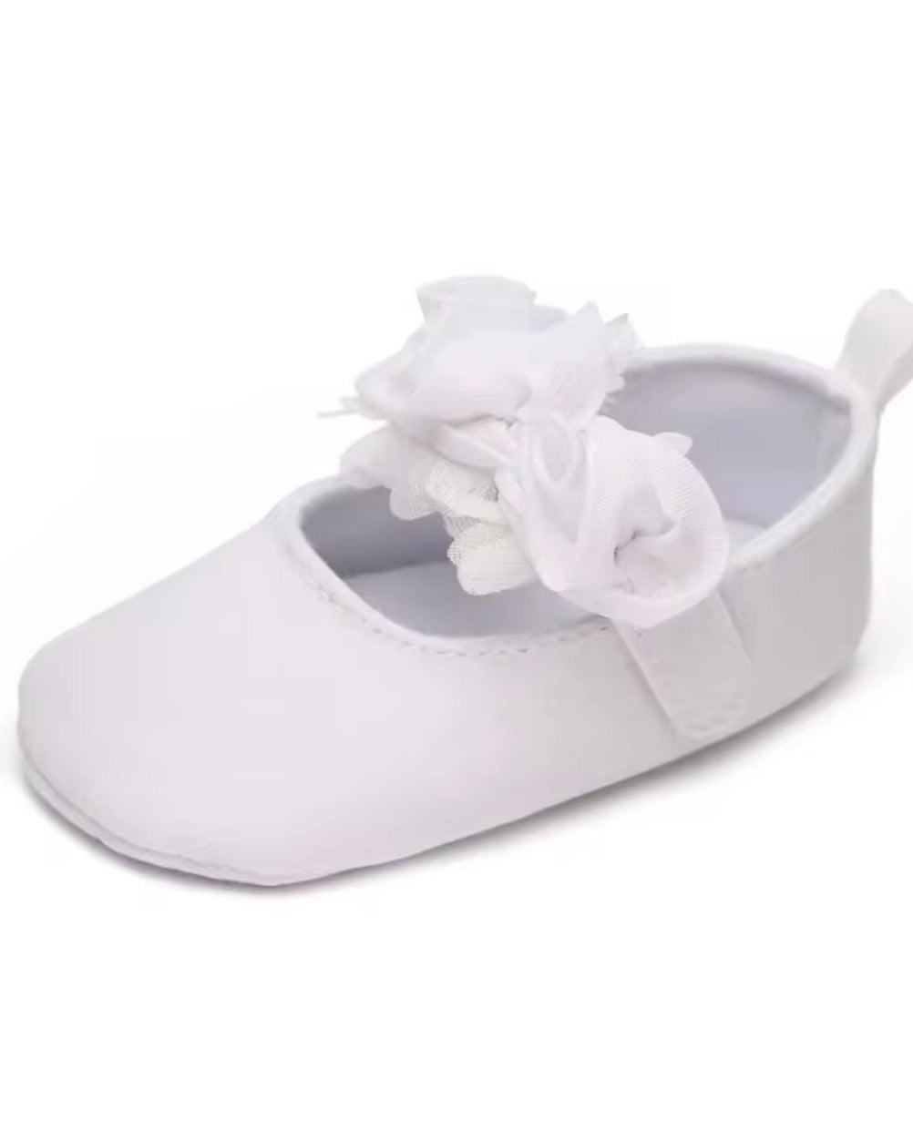 🌹 Chaussures Souples – Élégance & Confort BLANC