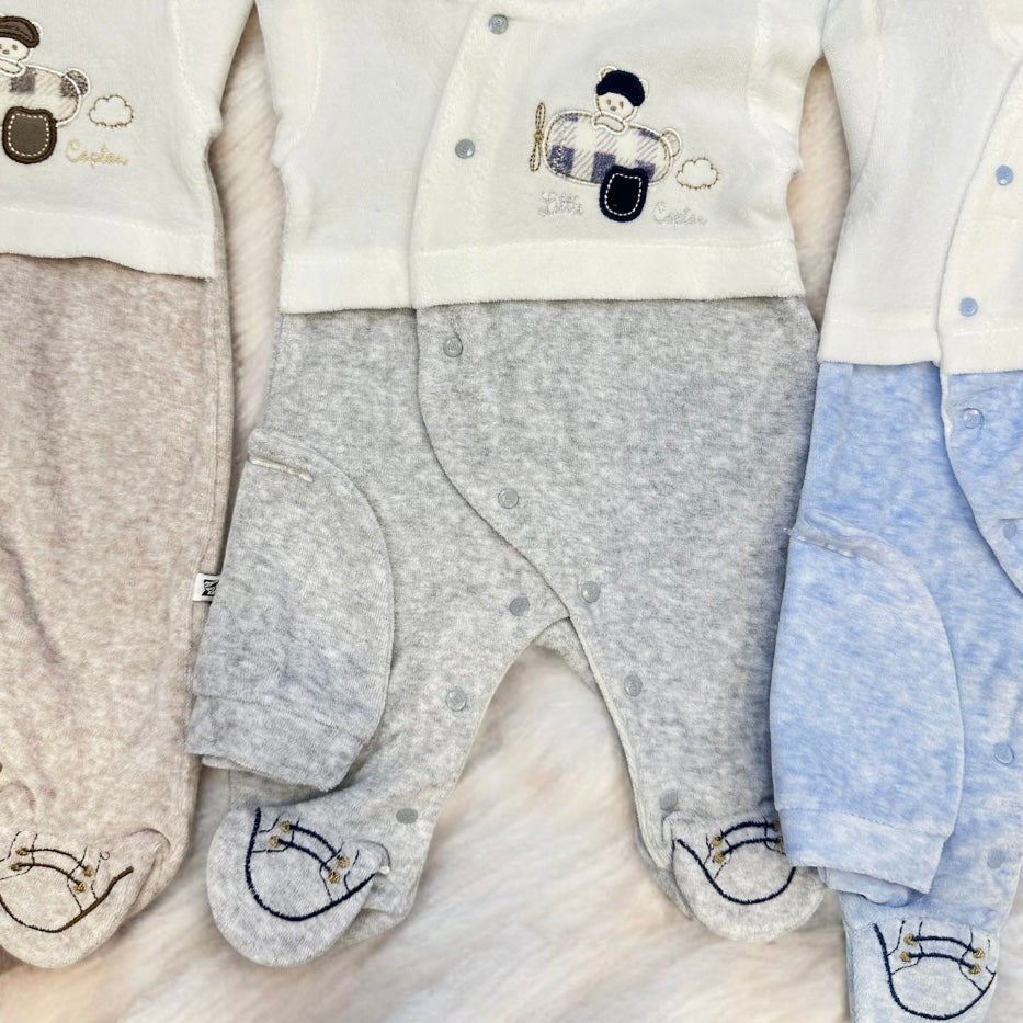 Grenouillère Petit Aviateur 0-3 Mois