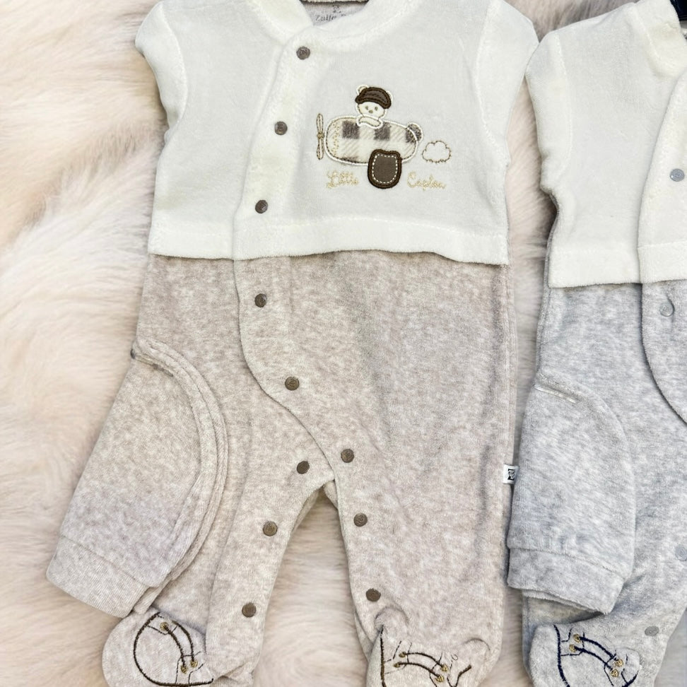 Grenouillère Petit Aviateur 0-3 Mois