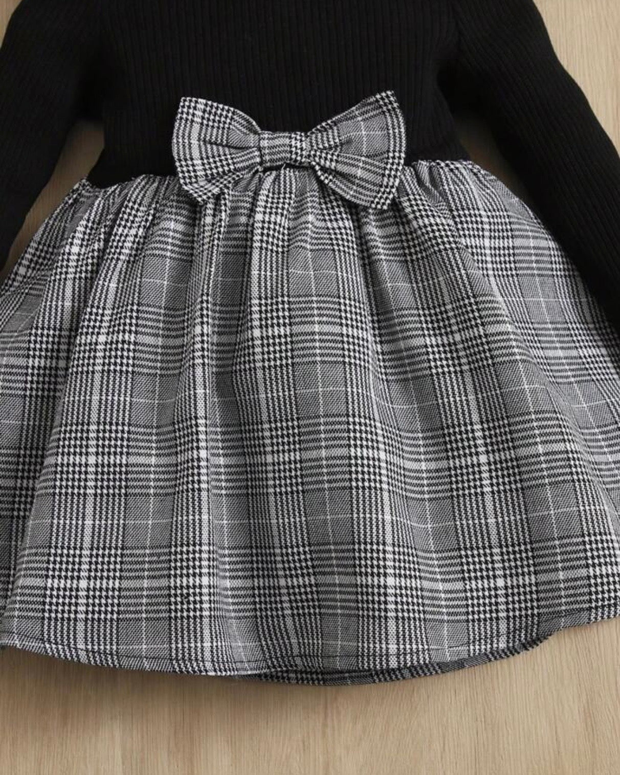 🖤 Ensemble Robe "Héritage Gris & Noir" – Chic & Sophistiqué