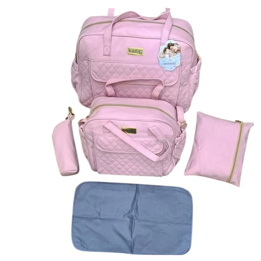 MARAVEL  Ensemble Sacs à Langer 5 Pièces Imperméable Pour Bébé