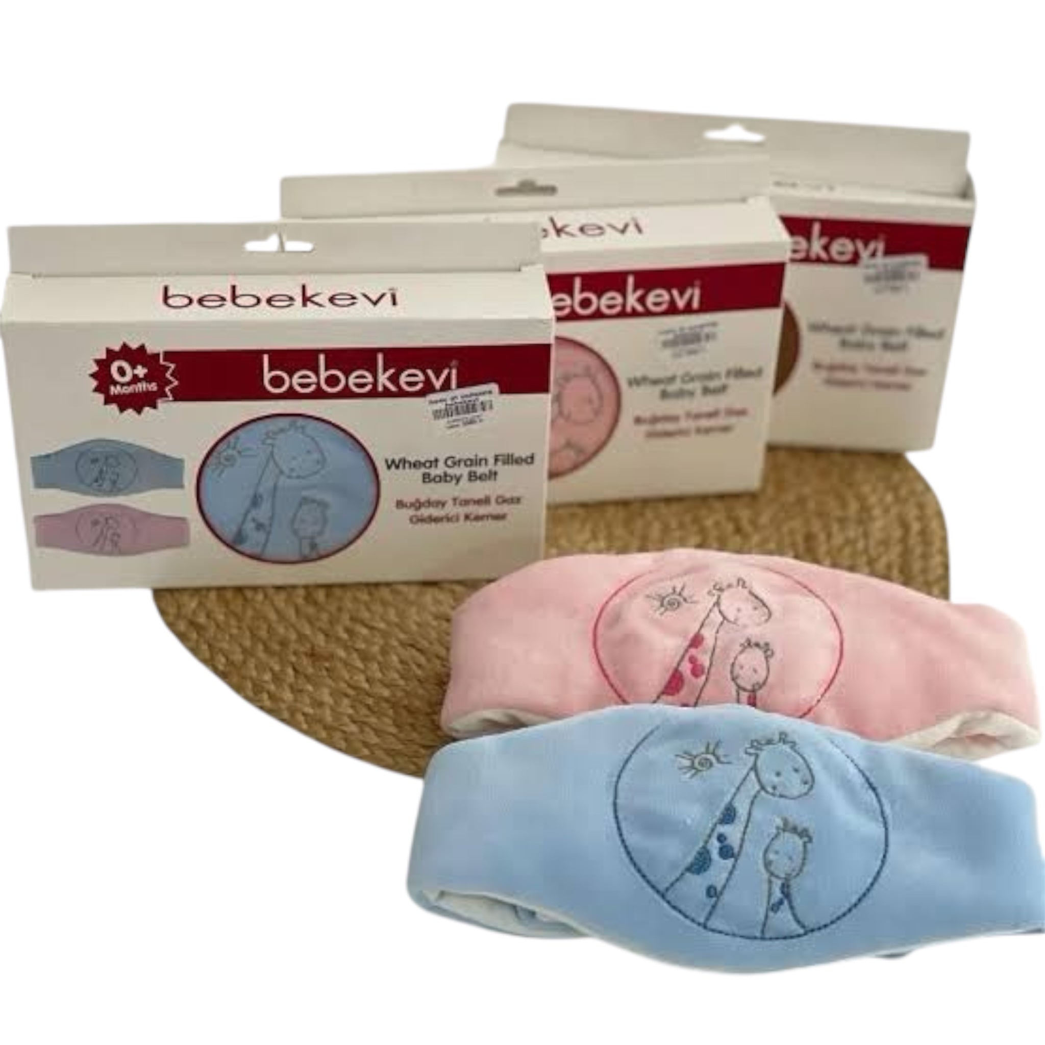 Ceinture Anti Colique Bébé bebebevi aux Grains de Blé