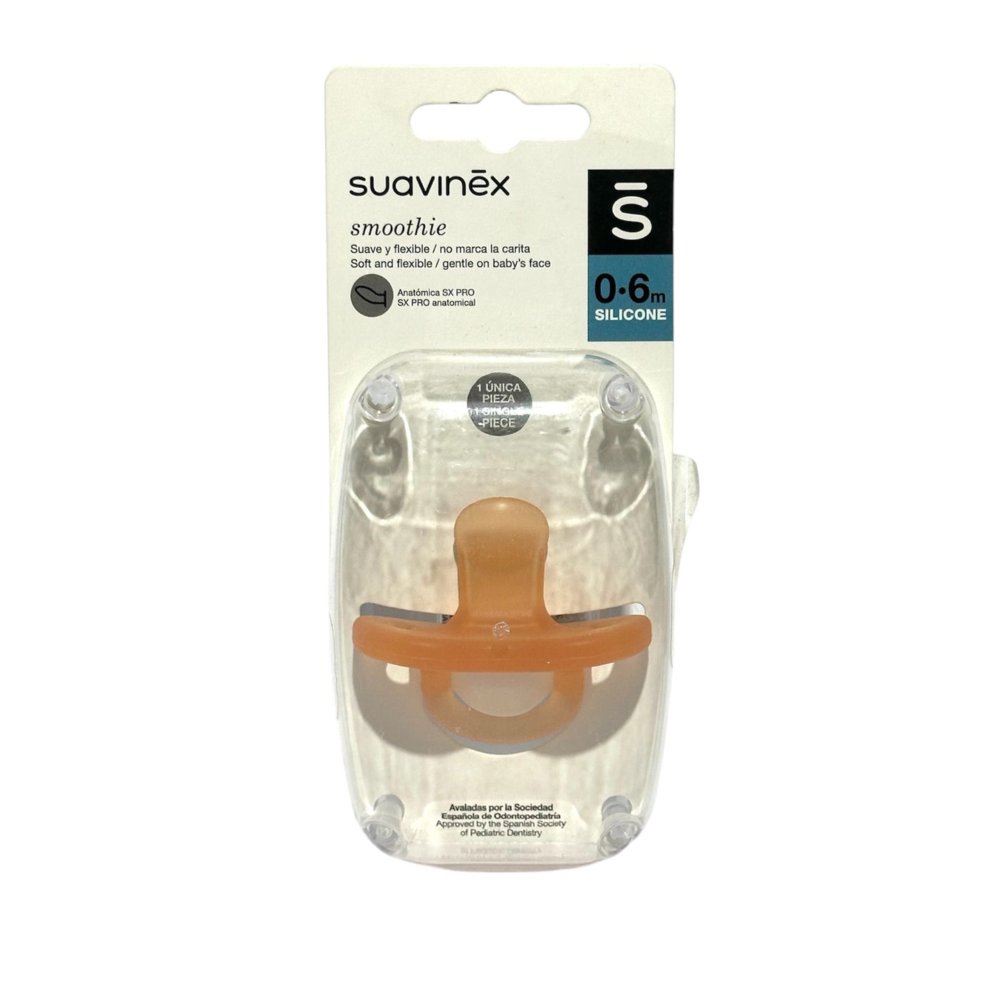 SUAVINEX Sucette tout silicone SX Pro Anatomique 0-6 mois