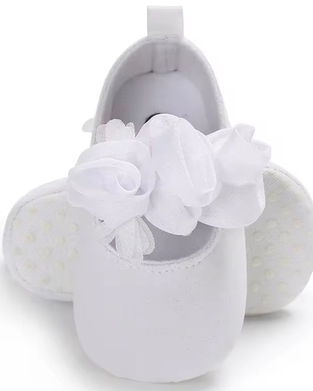 🌹 Chaussures Souples – Élégance & Confort BLANC